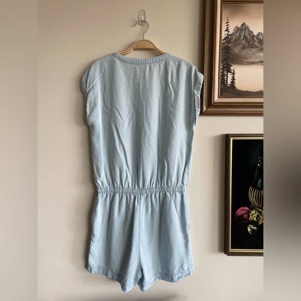 Daily Ritual || Light Blue Romper - Picture 7 of 7